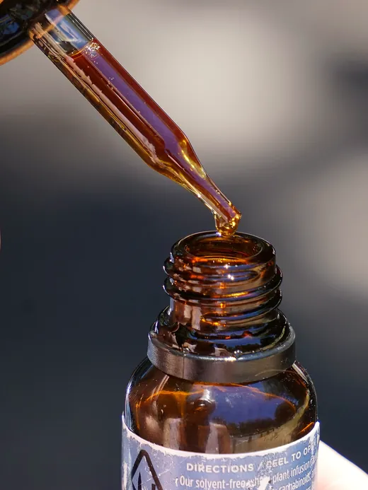 Pipette d'huile de CBD