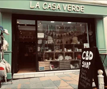 Devanture de La Casa Verde
